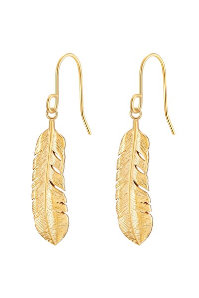 eastside Edelstahlohrhänger Ohrhänger Edelstahl gelbgold