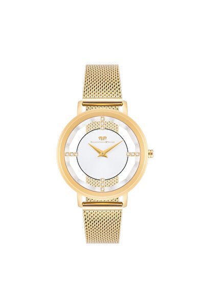 Rhodenwald & Söhne Quarzuhr Damen Quarzuhr gelbgold Edelstahl gelbgold