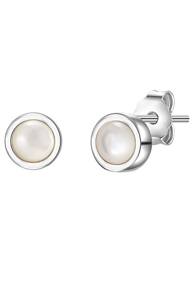 Glanzstücke München Silberohrstecker Ohrstecker Sterling Silber Perlmutt