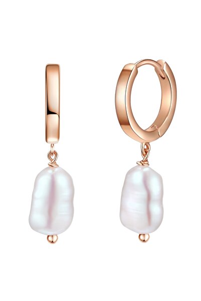 Glanzstücke München Silberohrcreolen Creolen Sterling Silber roségold Süßwass...