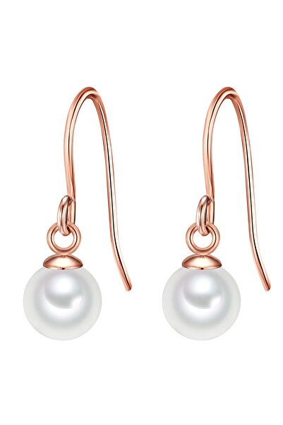 Glanzstücke München Silberohrhänger Ohrhänger Sterling Silber roségold Süßwas...