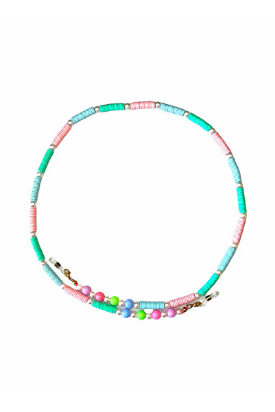 JULIANO Fimo Colored Bulk Glasses Chain - Necklace - Bracelet