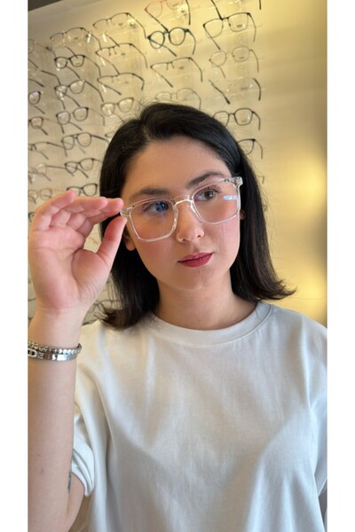 Olivier Philippe 1020 Transparent 47 Olivier Philippe Blue Light Protective Glasses