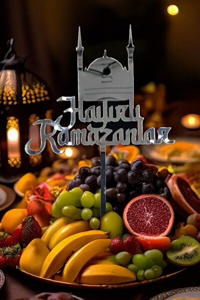 Artikel Hayırlı Ramazanlar, İftar Sofrası , Sahur Sofrası, Ayna Pleksi Pasta ...
