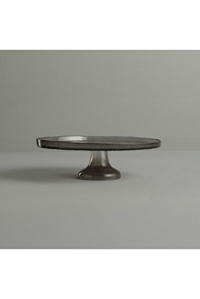 Linens Gleam Cam 32 cm Ayaklı Servis Füme