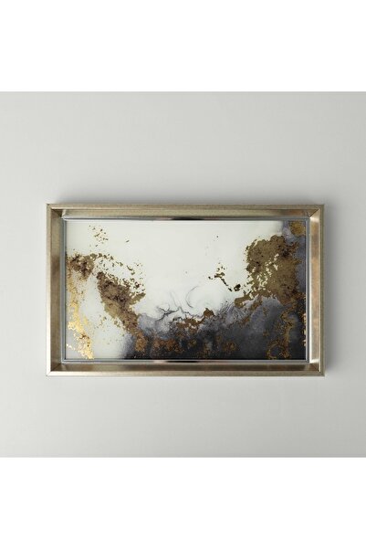 Linens Rons Dekoratif 24x39 cm Tepsi