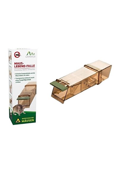 Gardigo Capcana Soareci, Gardigo, Captura vie, Plastic, Transparenta, 18 cm, FREE TRAP