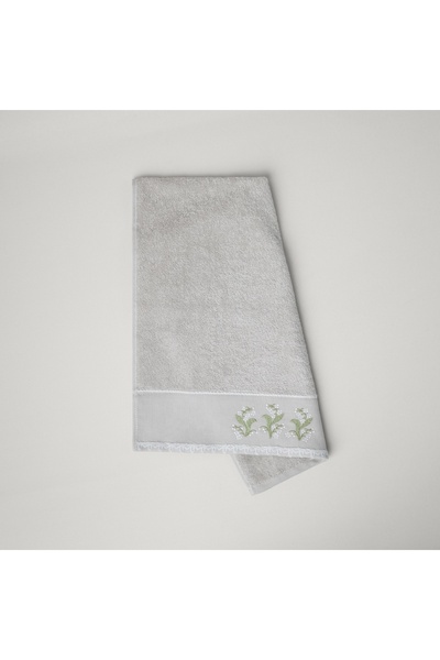 Linens Evara Prosop de față din bumbac 50x85 Cm Stone