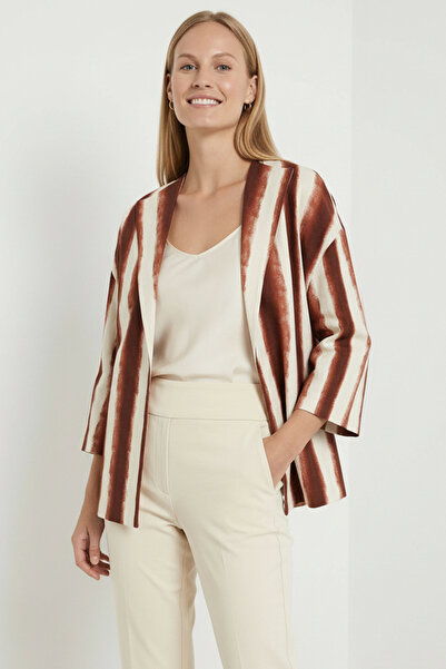 Exquise Çizgili Ceket