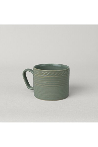 Linens Ringa Stoneware 250 ml Kupa Yeşil