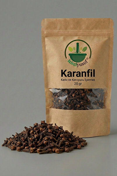 ixirciyusuf Karanfil (Tane Karanfil – Cloves – Whole Cloves – Syzygium aromaticum) (Elenmiş, Çöpsüz) 20 gr