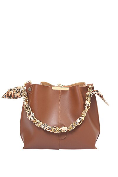 Bagfoni YMZBAG Тюбетейка з ланцюжком та аксесуарами з м'якої шкіри, 3 відділе...