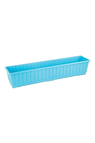 SERİNOVA Büyük Balkon Saksı 11.5 Lt – 11.5 Litre Uzun Formlu Dikdörtgen Balko...