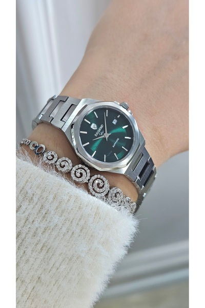 Raymond Rym6-611505L Quartz Women's Watch - 2 Years Warranty (26mm) Ss-Green