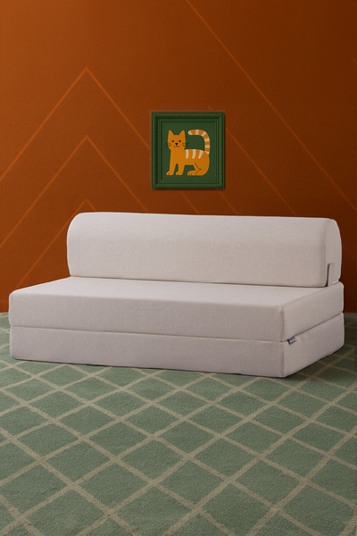 Homedius Yataklı Koltuk Magic Keten Görünümlü Çift Kişilik