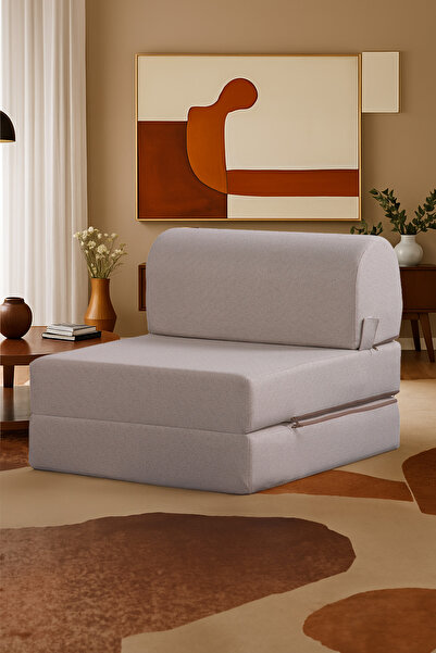 Homedius Yataklı Koltuk Magic Keten Görünümlü Tek Kişilik