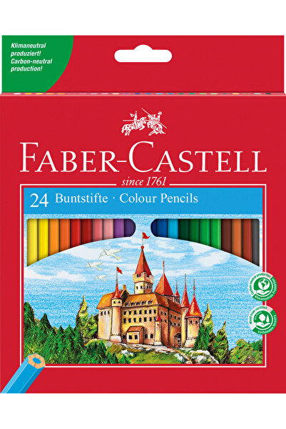 Faber Castell Creioane colorate Faber-Castell cu 24 de culori