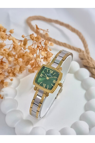 Daniel Klein DKE.1.10839 Kare Kadran Bombeli Cam Romen Rakamlı Kadın Kol Saati