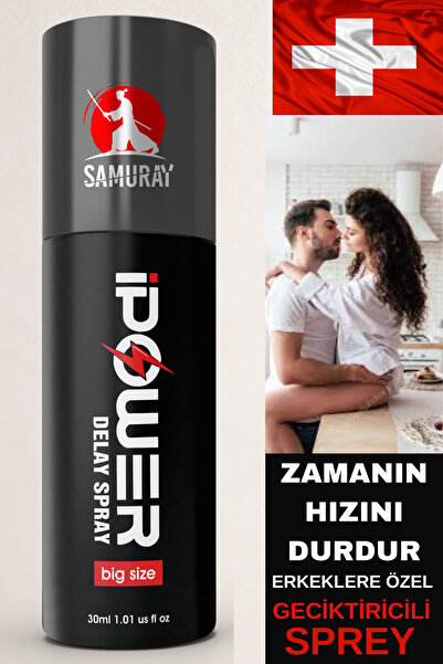 SAMURAY İsviçre Patentli Ekstra Etkili 30ml Geciktiricili sprey