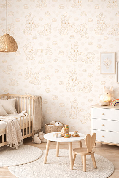 Zimmer Zımmer 12703 Looney Tunes 5m2 Duvar Kağıdı