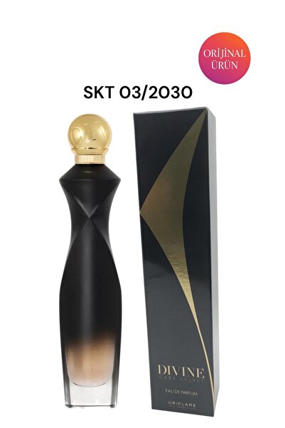 Oriflame Divine Dark Velvet EdP 50 ml Yoğun Çiçeksi Odunsu Kadın Parfümü