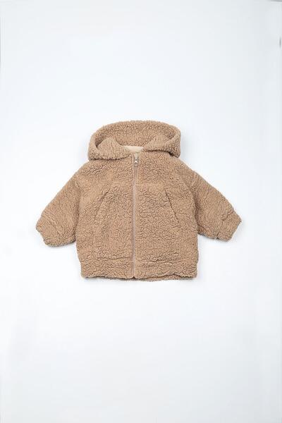 VAUVA Welsoft Girls Boys Hooded Cardigan - Baby Kids Winter Zippered Plush Ca...