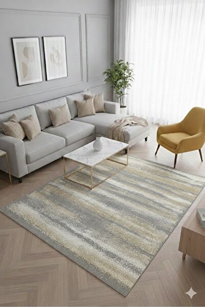 elyar Dijital Baskılı Yıkanabilir Dot Taban Kaymaz Halı Yolluk Mutfak Salon H...