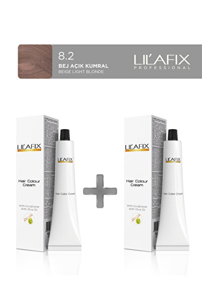 Lilafix 2'li Tüp Saç Boyası 100 ml 8.2 Bej Açık Kumral