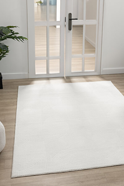 Relief Carpet Anti-Slip Bottom Washable Cream Joy Living Room Kitchen Corridor Runway Cutting Carpet