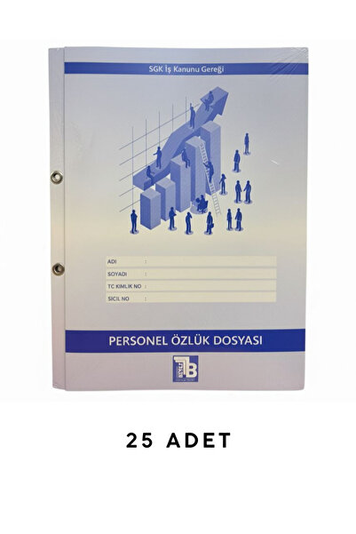 Genel Markalar Batı Personel Özlük Dosyası 25 Li Paket TRNCBYZ 09