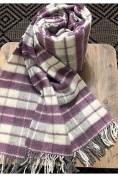 Bilgiçler Tekstil بطانية صوف اسكتلندي فردية 145×200 سم