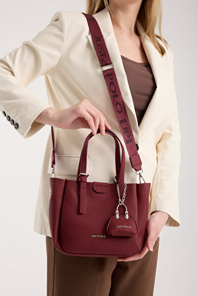 Çantaland Geantă de umăr pentru femei Just Polo Lux cu curea de umăr reglabil...