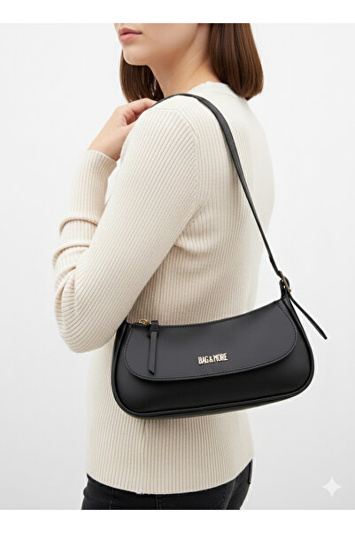 bag&more Geantă de mână și de umăr elegantă din piele artificială pentru feme...