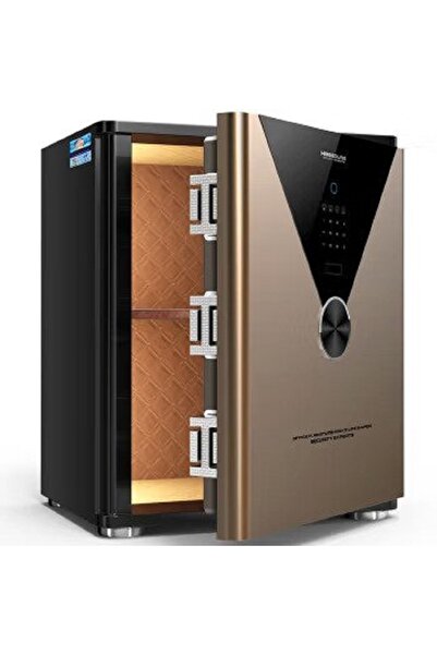 HAKAN KASA Vulcan Serisi Dijital Şifreli & Parmak İzli Akıllı Çelik Kasa DZ-45