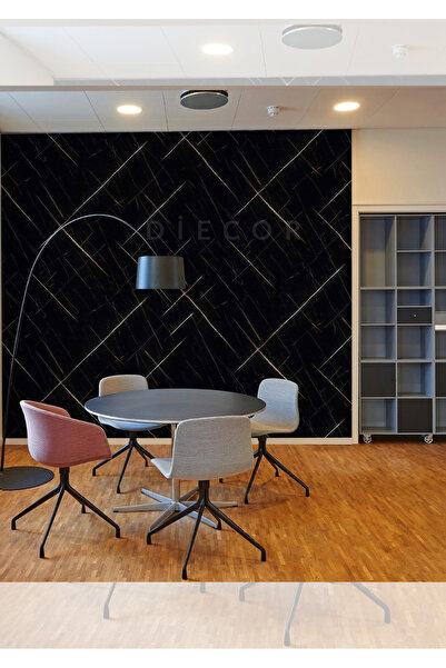 DİECOR Premium Kalite Mermer Desenli PVC Panel 122x244 Cm Suya Dayanıklı Bany...