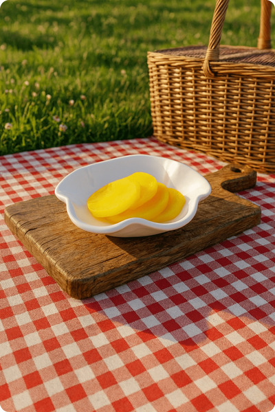 Sopung Kore Market Danmuji - 230 Gr - Kore Turp Turşusu - Ay Dilim