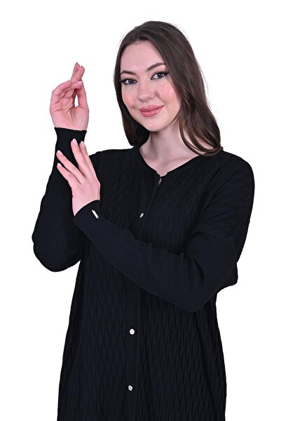 Invee Valvür Knitwear Cardigan Black