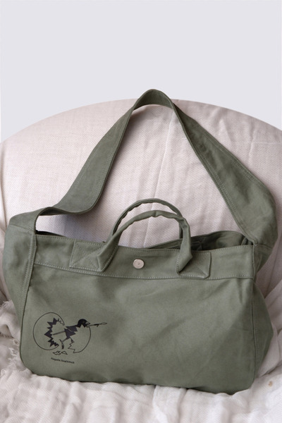 soot Paperboy Gabardin Omuz Çantası - Bez Çanta