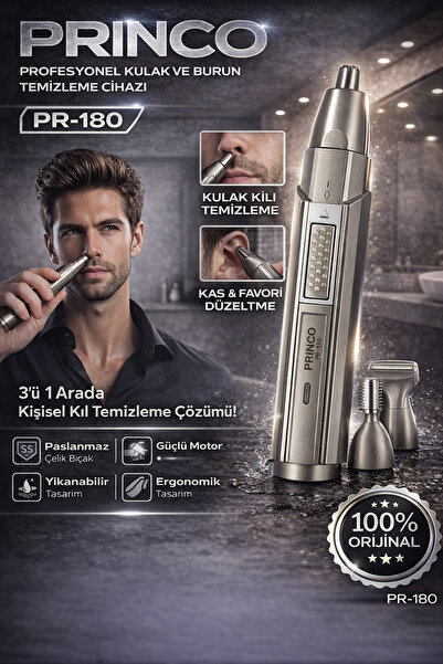 Princo Profesyonel Şarjlı Kulak Ve Burun Temizleme Cihazı Pr-180