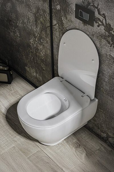 LUCCO Garcia 53 Cm Kanalsız Asma Klozet Beyaz