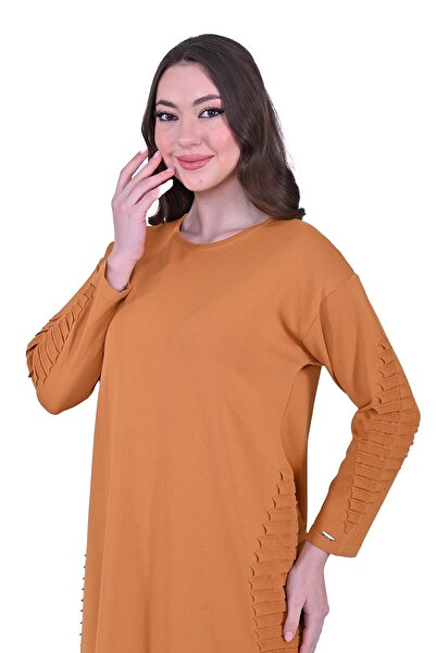 Invee Pramit Triko Elbise HARDAL