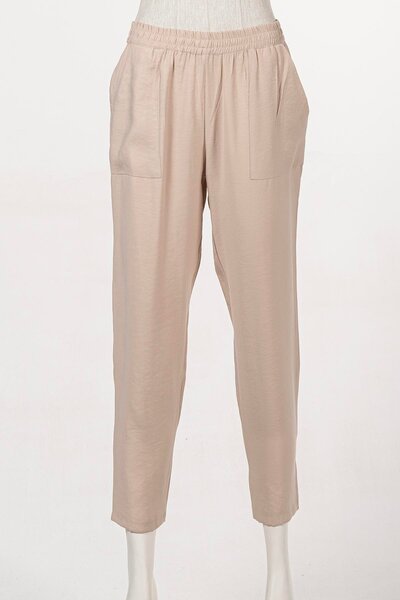 Invee Tensi Carrot Pants Cream