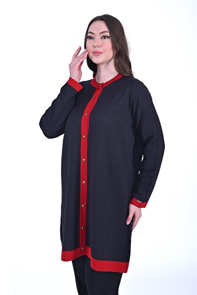 Invee Defne Трикотажний вовняний кардиган ЧЕРВОНИЙ