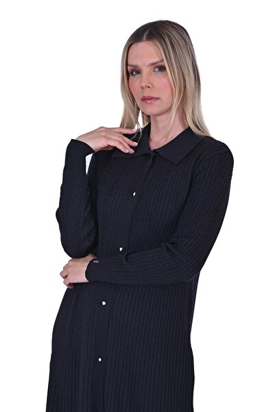 Invee كارديجان محبوك مضفر للشعر بلون أنثراسايت