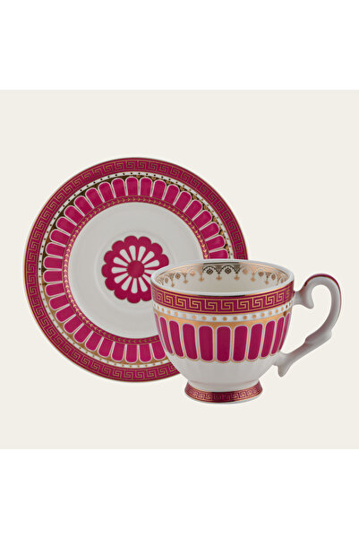 ROY KING 6'LI KAHVE FİNCANI 90 CC PEMBE