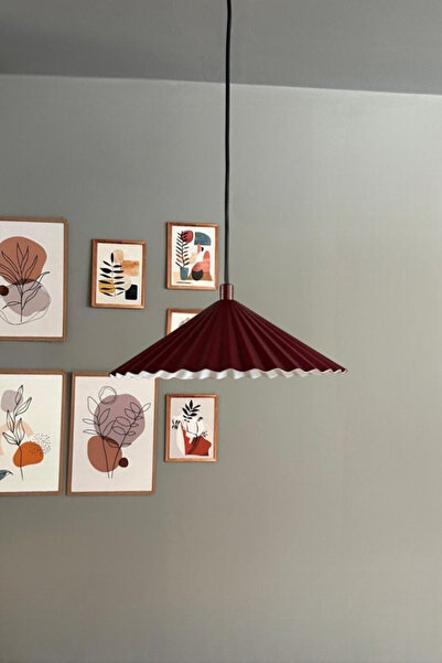 Bamyum Avilla Vişne Çürüğü Tekli Metal Avize Rustik Cafe Mutfak Modern Dekora...