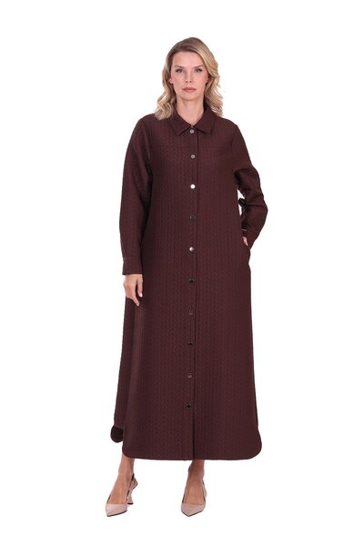 Invee 7039 Quilted Cap - Brown