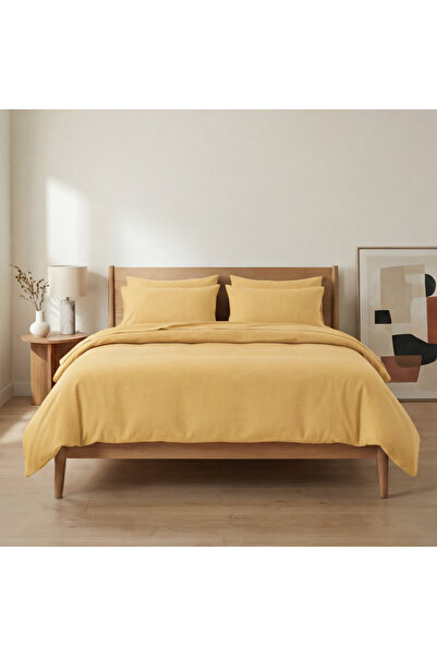 Prime Sleeks طقم غطاء لحاف مزدوج من القطن 100% من هارموني، مقاس 200×220 سم، م...