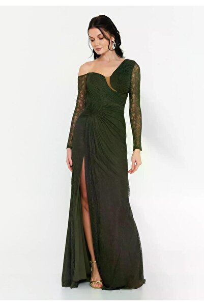 MAXXE 6142DAN LEZ DANTEL ELBİSE