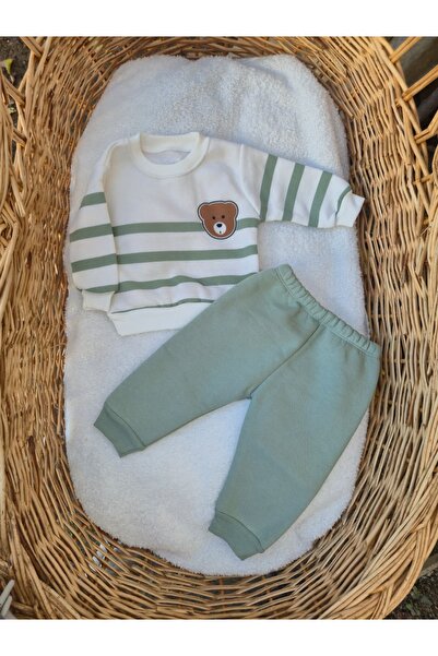 ciobaby Kışlık Erkek Bebek Şardonlu Takım